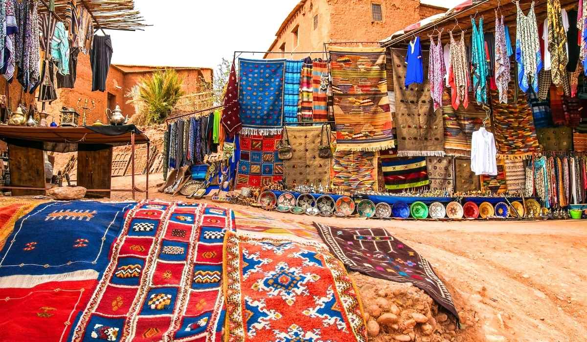 Souvenir shopping in Morocco
