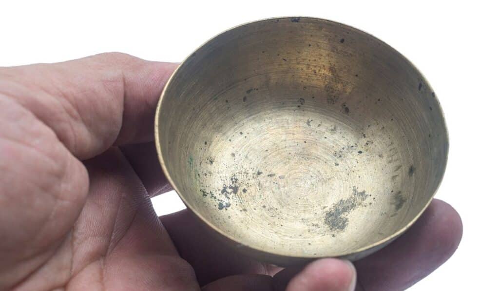 Khan Long Hin Bronze Bowls or Stone Polished Bowls from Bangkok